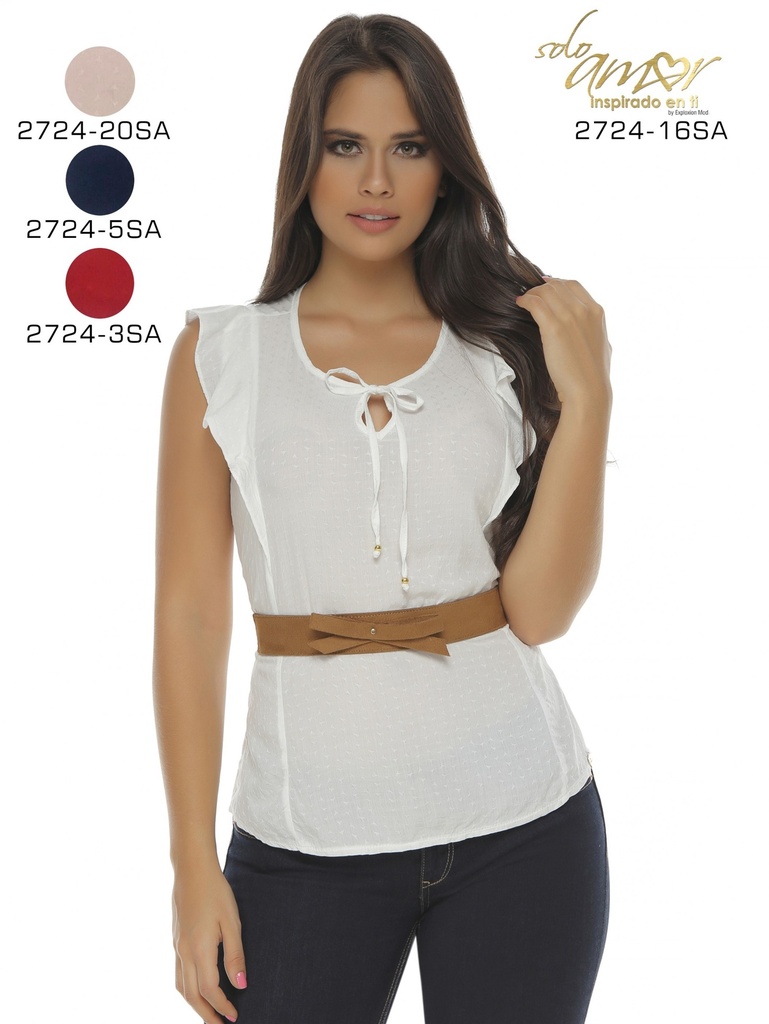 [246272416SAS] Blusa Moda Colombiana Solo Amor 