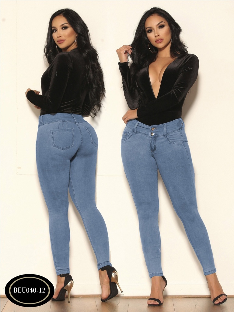 [241BEU0401201] Jeans Colombiano Clasico Bambu