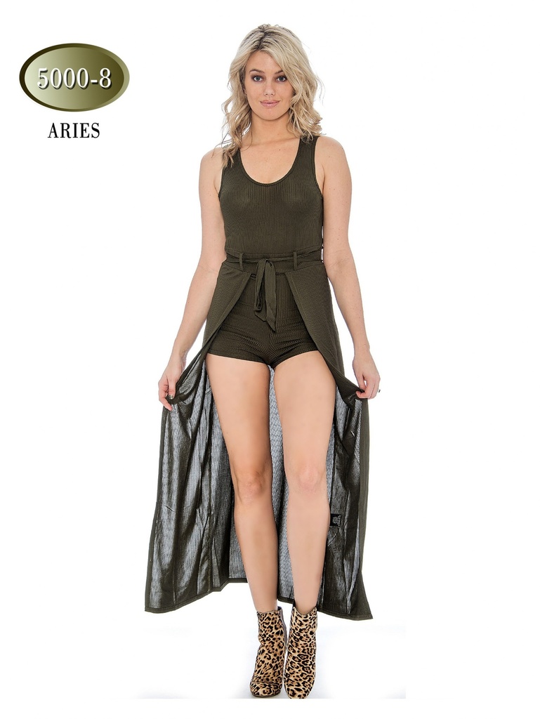 [20050008XXL] Enterizo Moda Aries-36 Verde