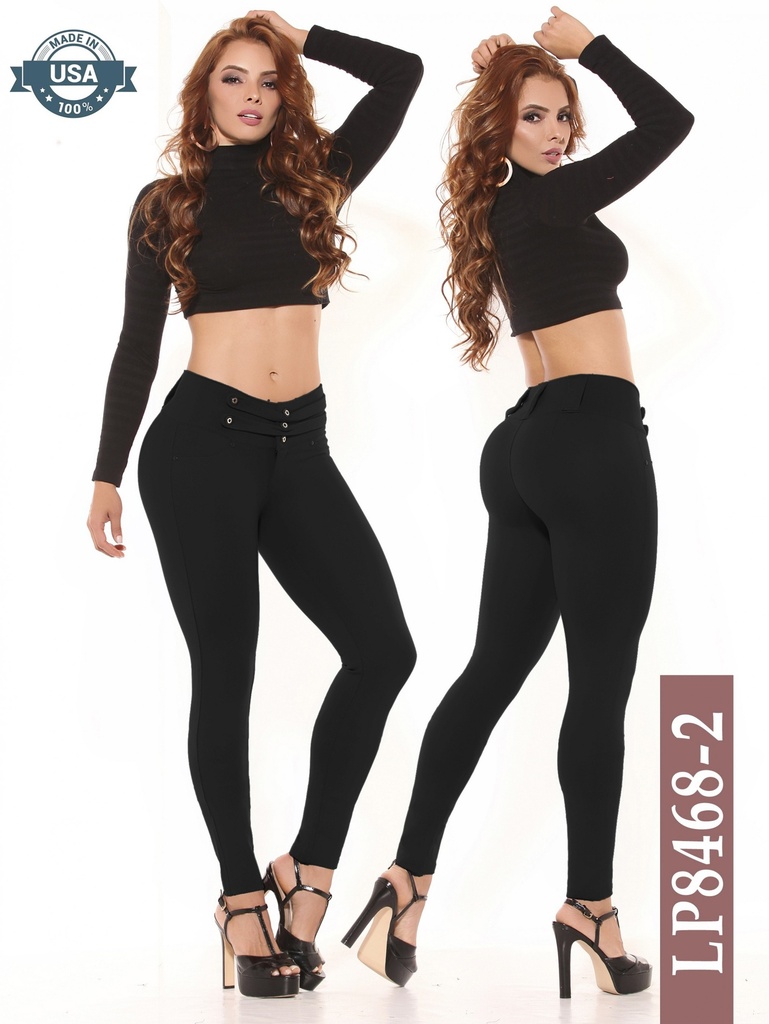 [256LP84682XL] Pantalon Clasico Azulle Fashion