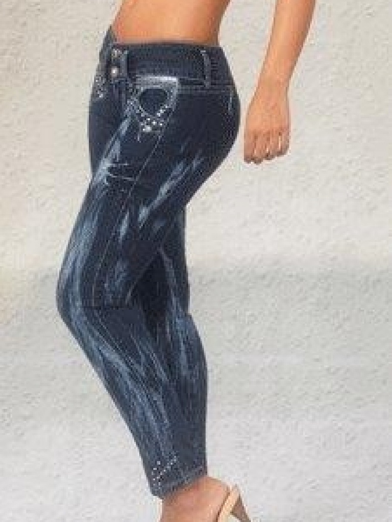 [102711303] Fashion Women Jeans Capoheira