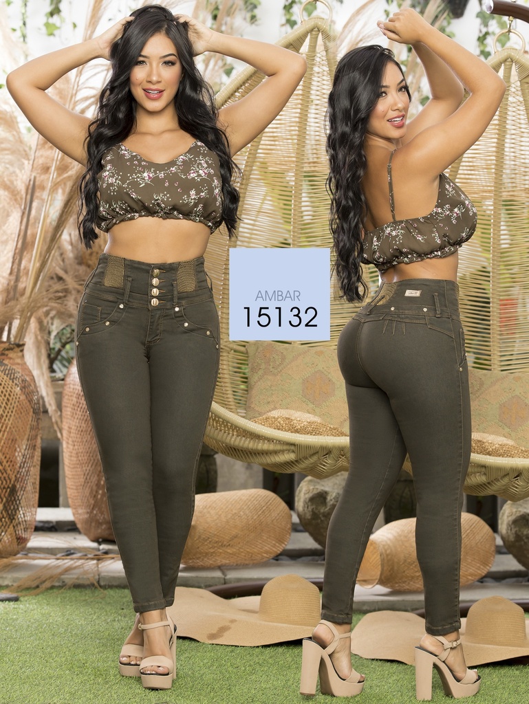 [23415132A03] Jeans Levantacola Colombiano