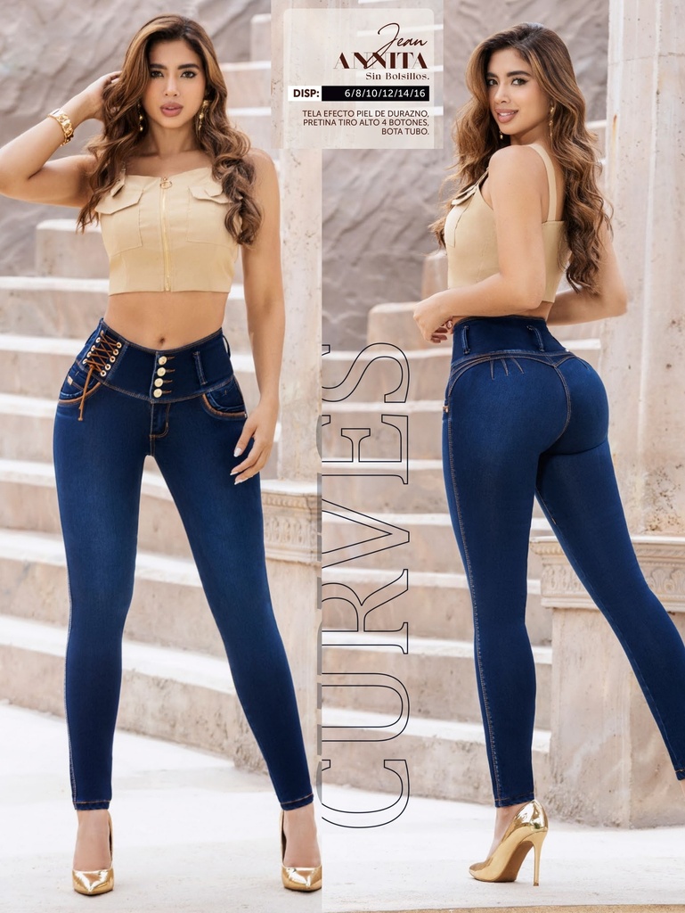 [289ANNITA05] Jeans Levantacola Colombiano (5)