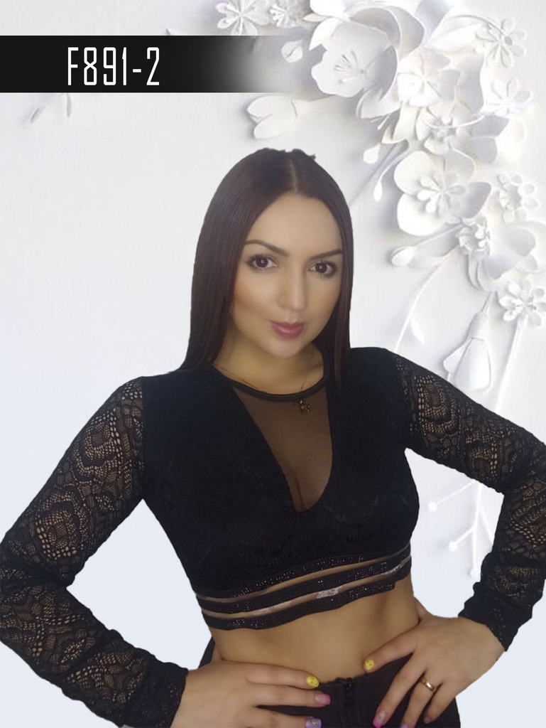[339F8912] Blusa Fresh Negro