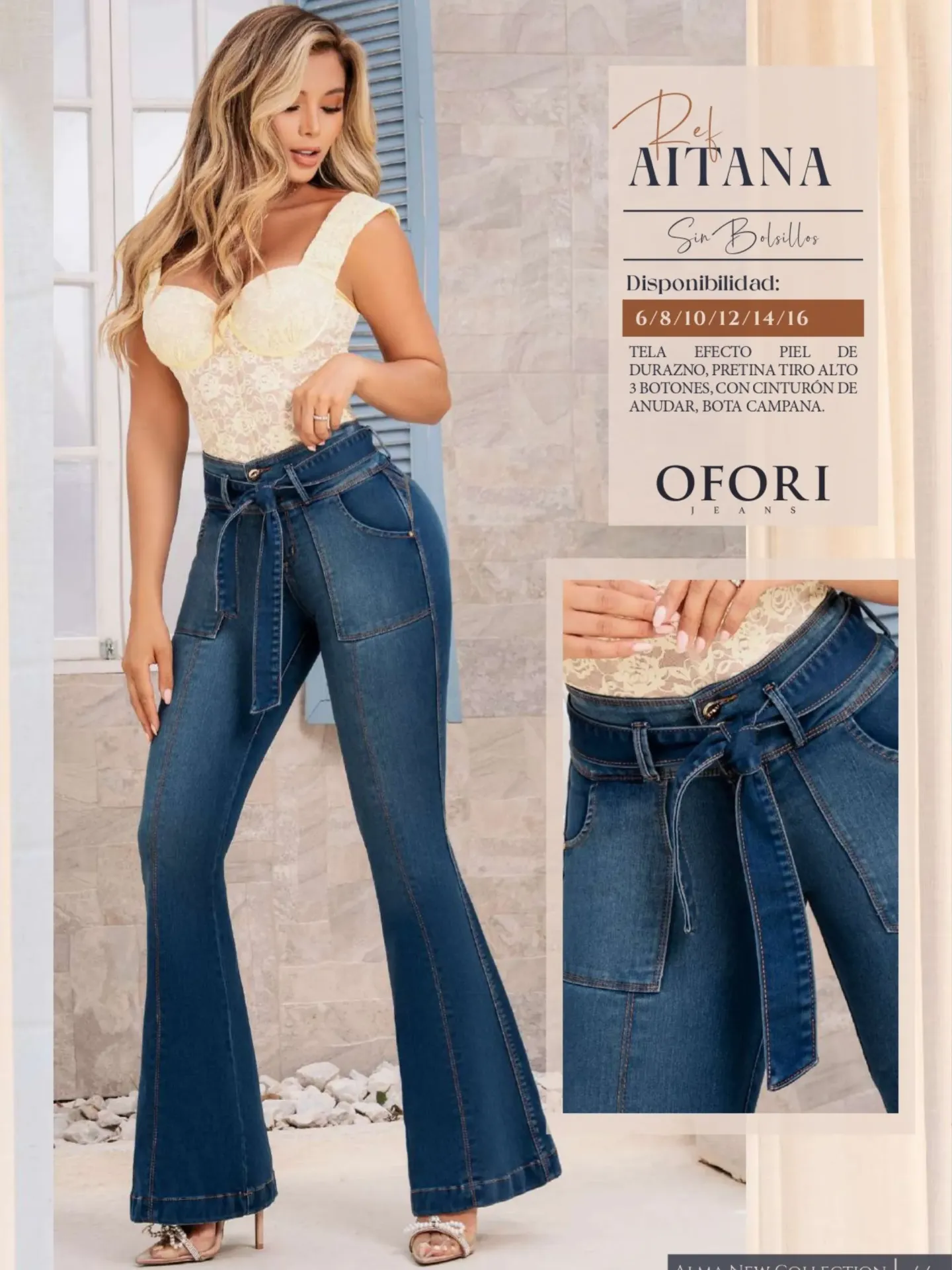 Jeans Levantacola Colombiano Ofori AITANA