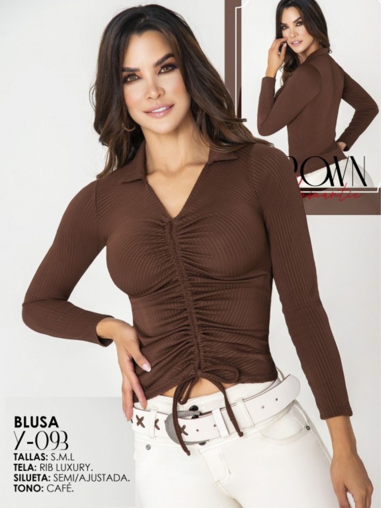 [287Y093S] Blusa Moda Colombiana