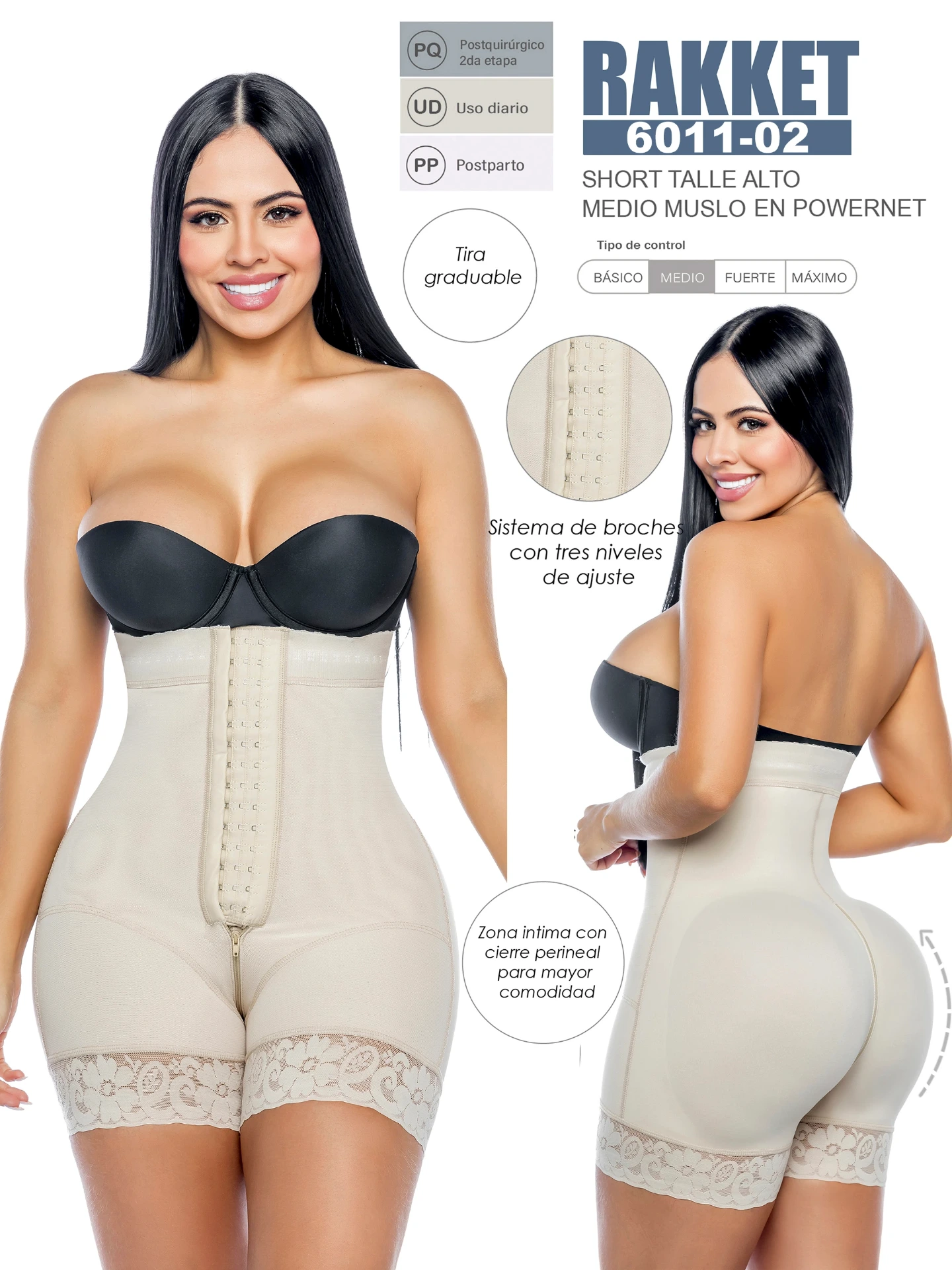 Fajas Moda Colombiana Rakket