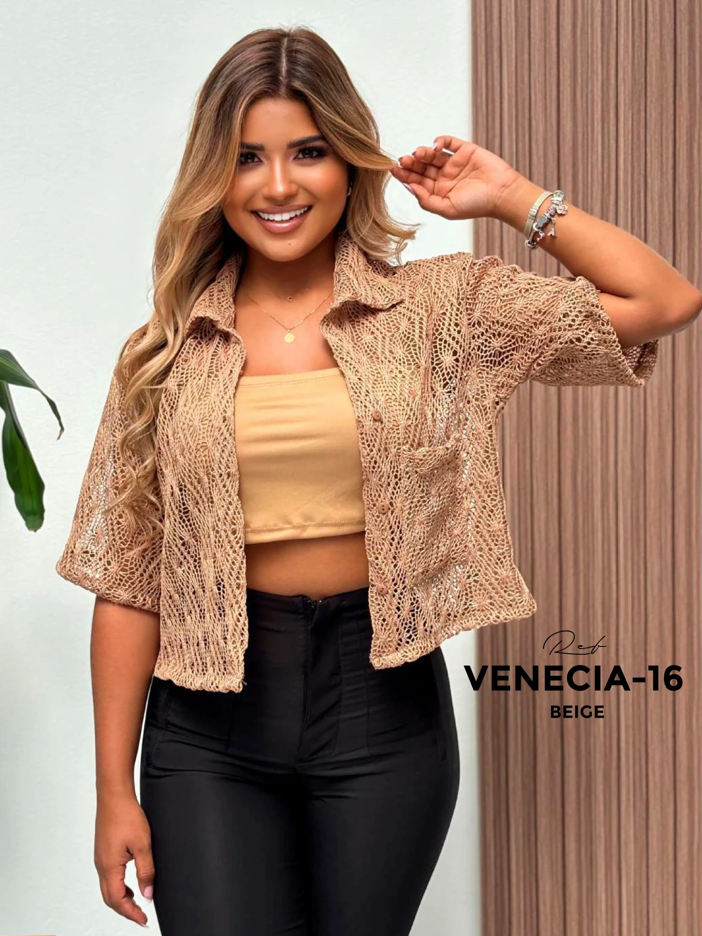 [372VENECIA16] Blusa Moda Colombiana