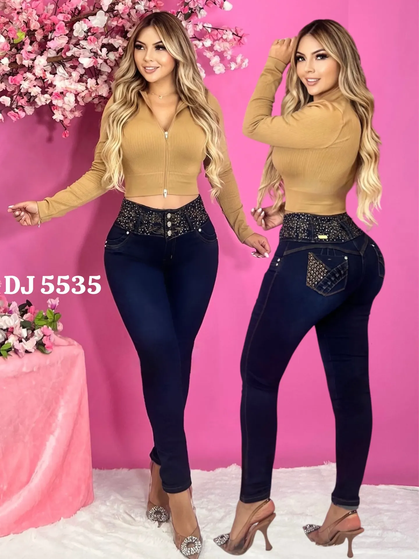 [108DJ553500] Jeans Levantacola