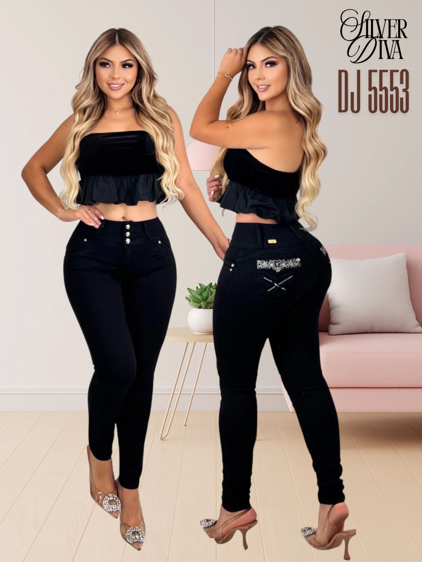 [108DJ555300] Jeans Levantacola