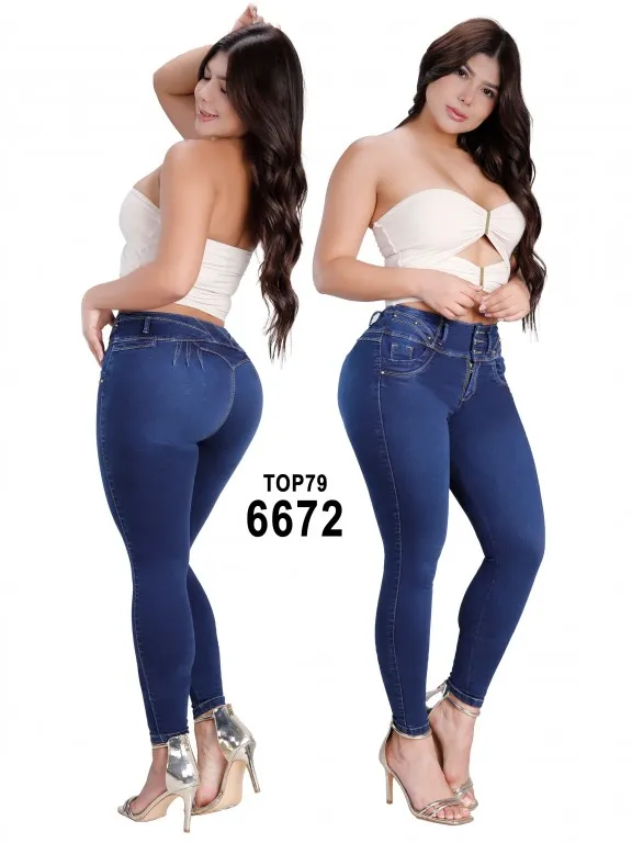 [309667205] Jeans Levantacola Colombiano