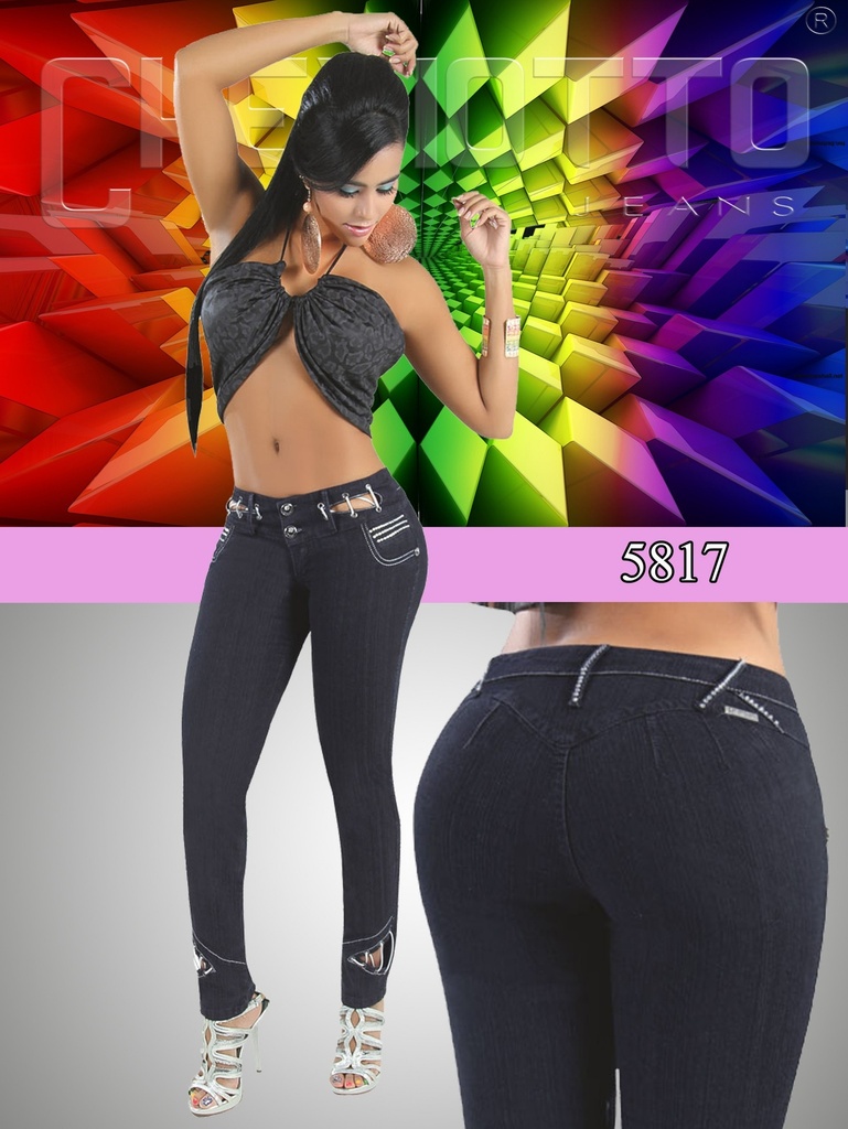 [000101581801] Jeans Levantacola Colombiano Cheviotto (1)