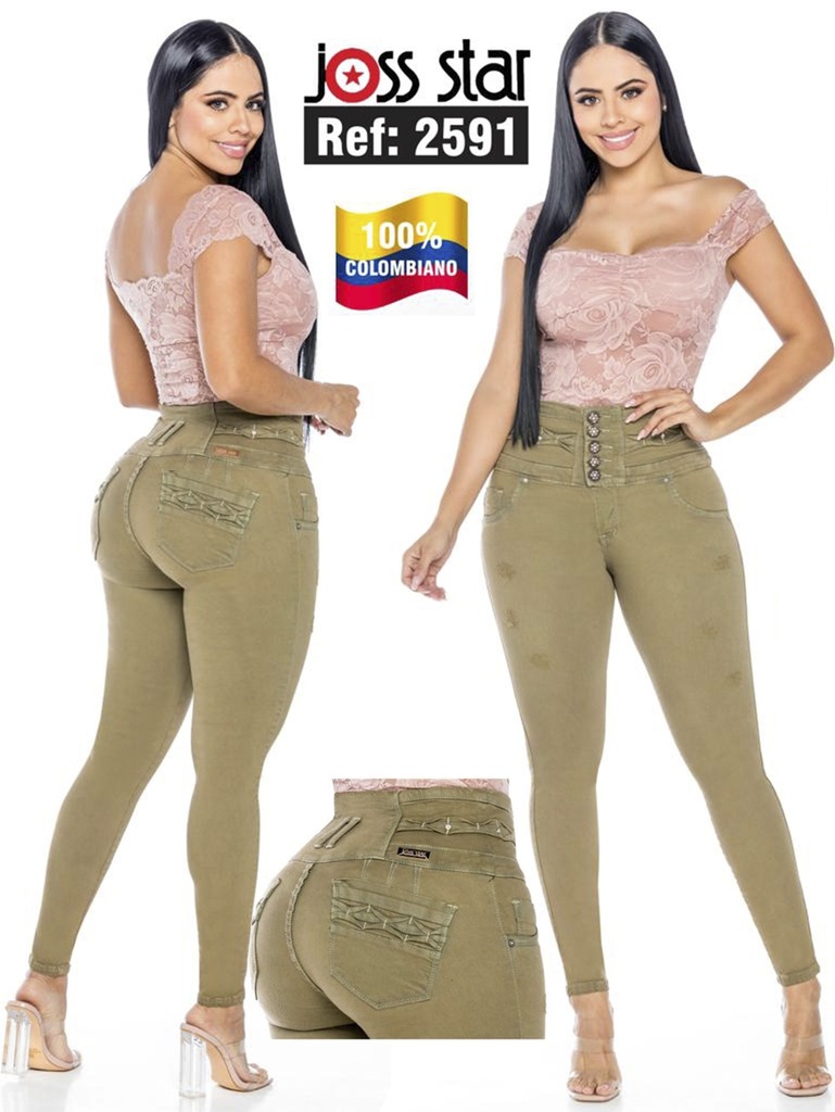 Jeans Levantacola Colombiano