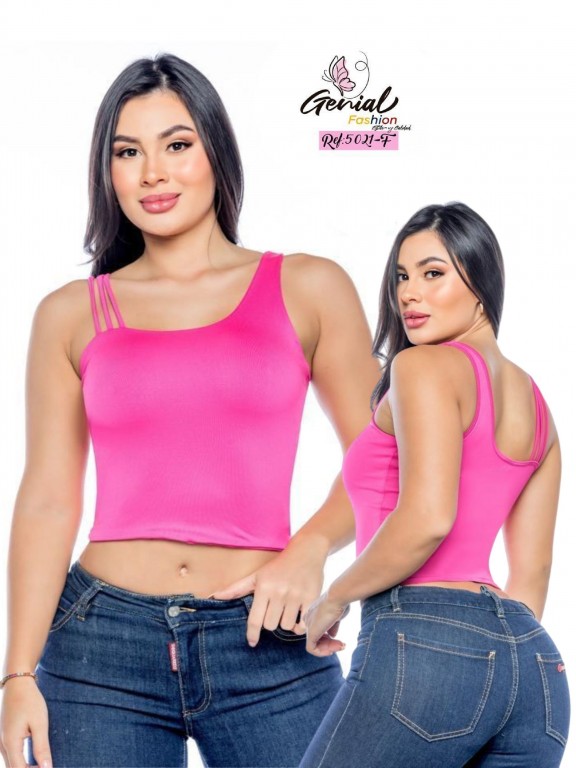 [1095021FM] Blusa Moda Colombiana (M)