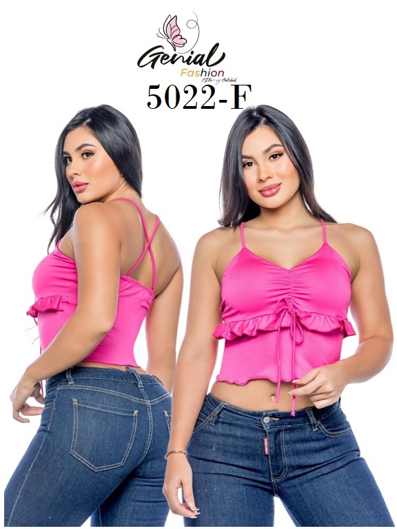 [1095022FS] Blusa Moda Colombiana (S)