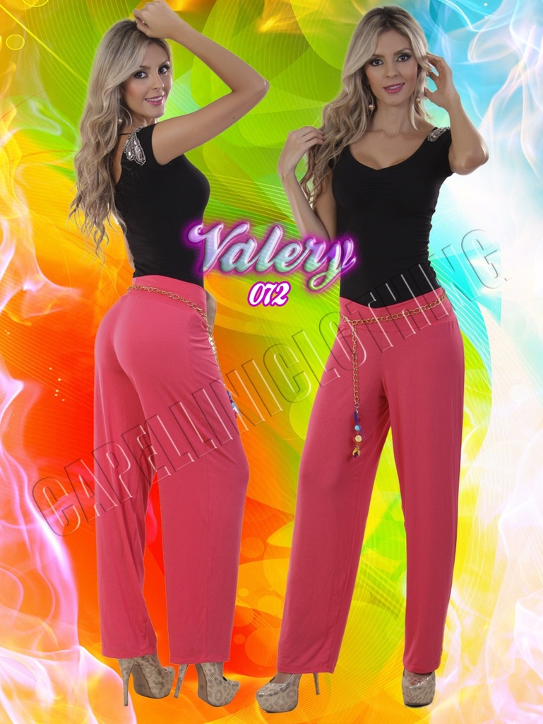 Women's Coral Pink Skinny Stretch Pants Valery