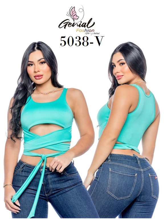[1095038VS] Blusa Moda Colombiana (S)