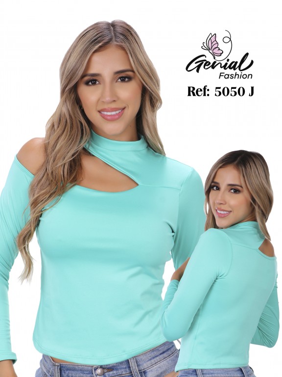 [1095050JS] Blusa Moda Colombiana (S)