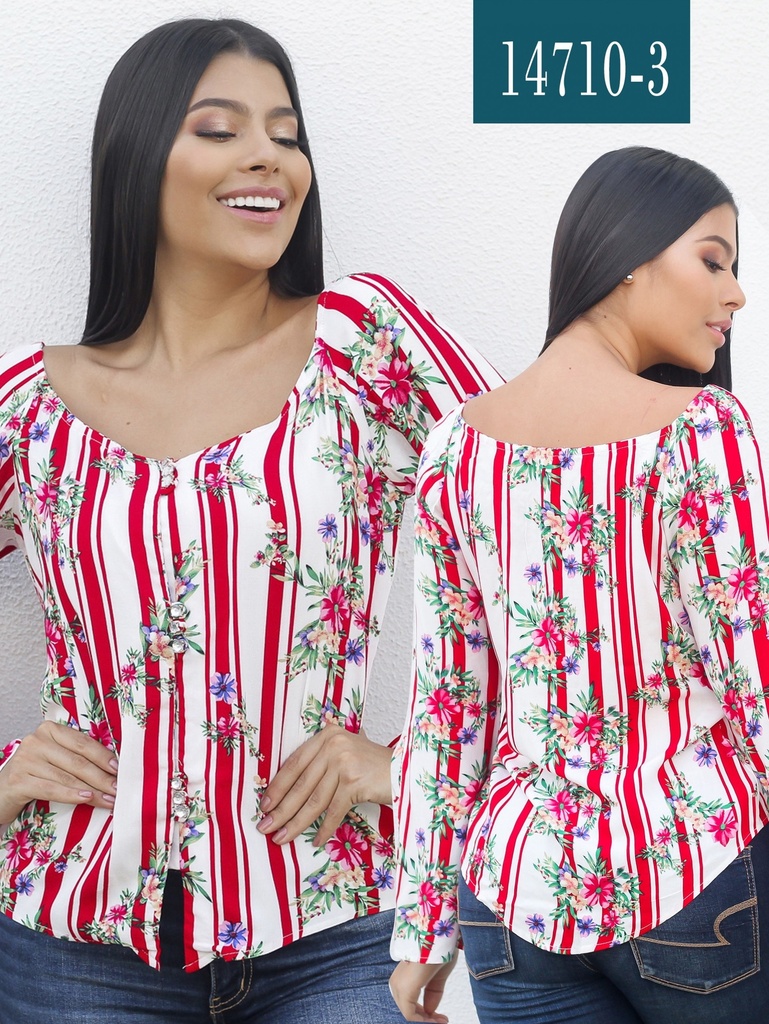 [112147103S] Blusa Colombiana (S)