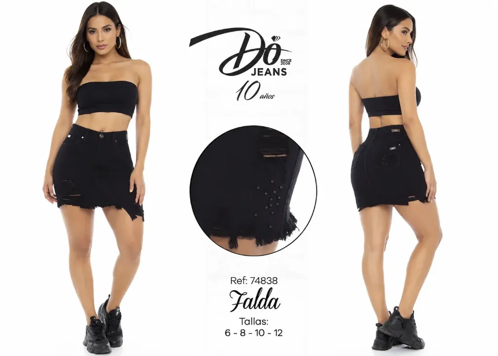 Women's Black Mini Skirt 24874838D0