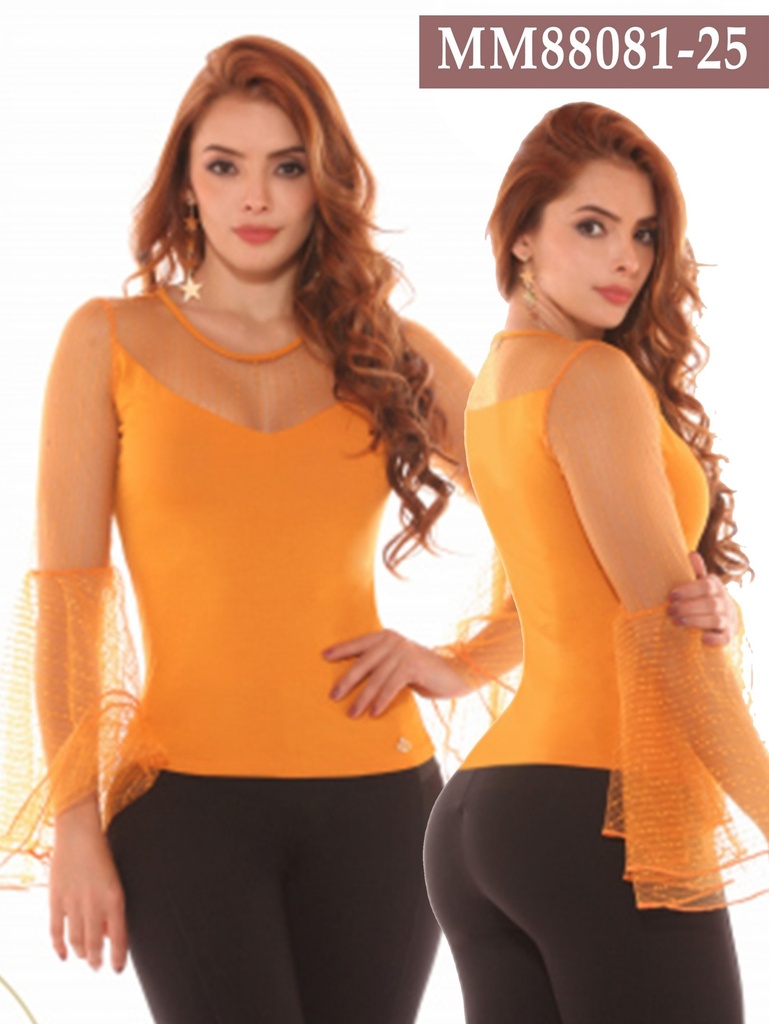 [256MM8808125S] Blusa Moda Azulle Fashion (S)