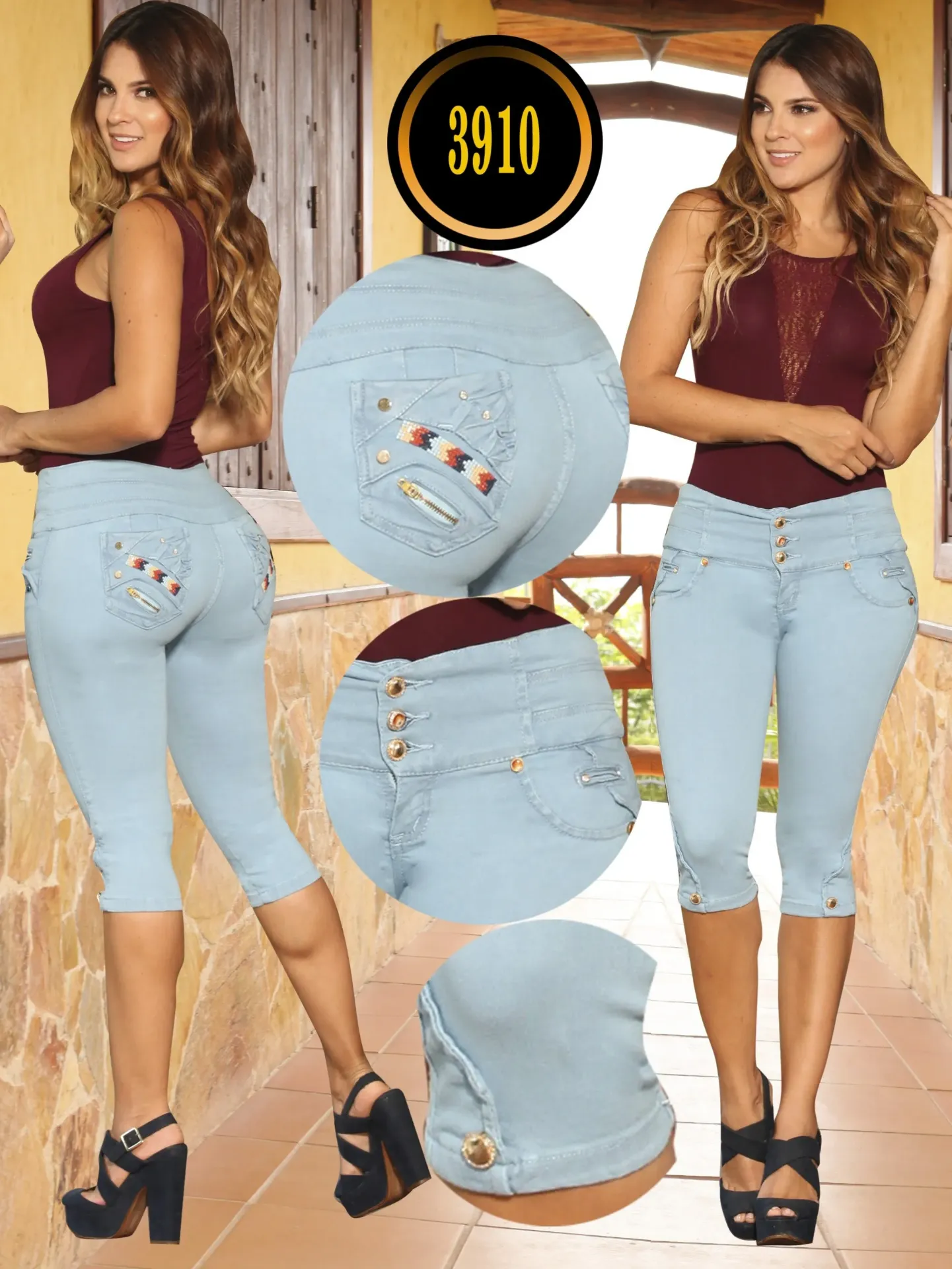 [502391001] Capri Levantacola Colombiano Cokette