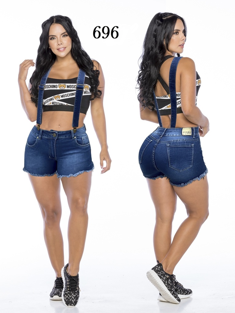 [302696A05] Short con Tirantes