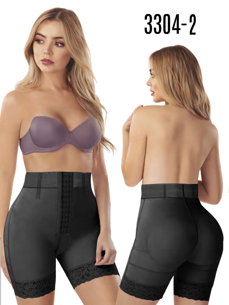 [1373304XXL2] Faja Colombiana  Short Powernet Thaxx
