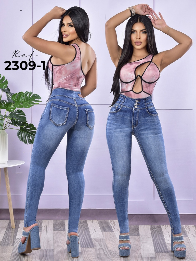 [3752309101] Jeans Levantacola
