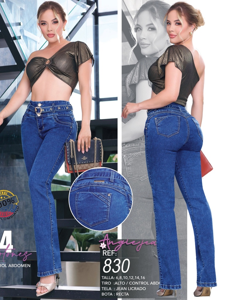 Jeans Levantacola Colombiano