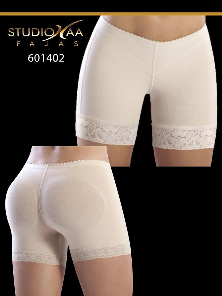 Faja Moldeadora Short Moldeador Anti Roce Beige para Mujer 6014-02