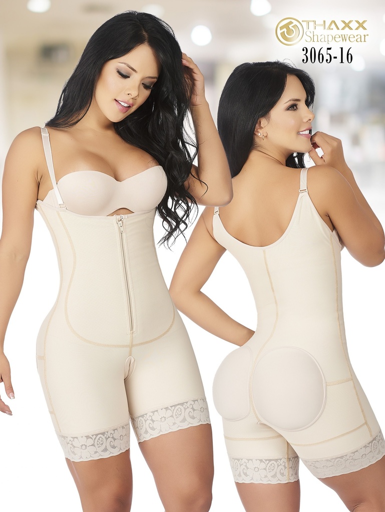 [137306516XS] Faja Colombiana Thaxx Beige (XS)