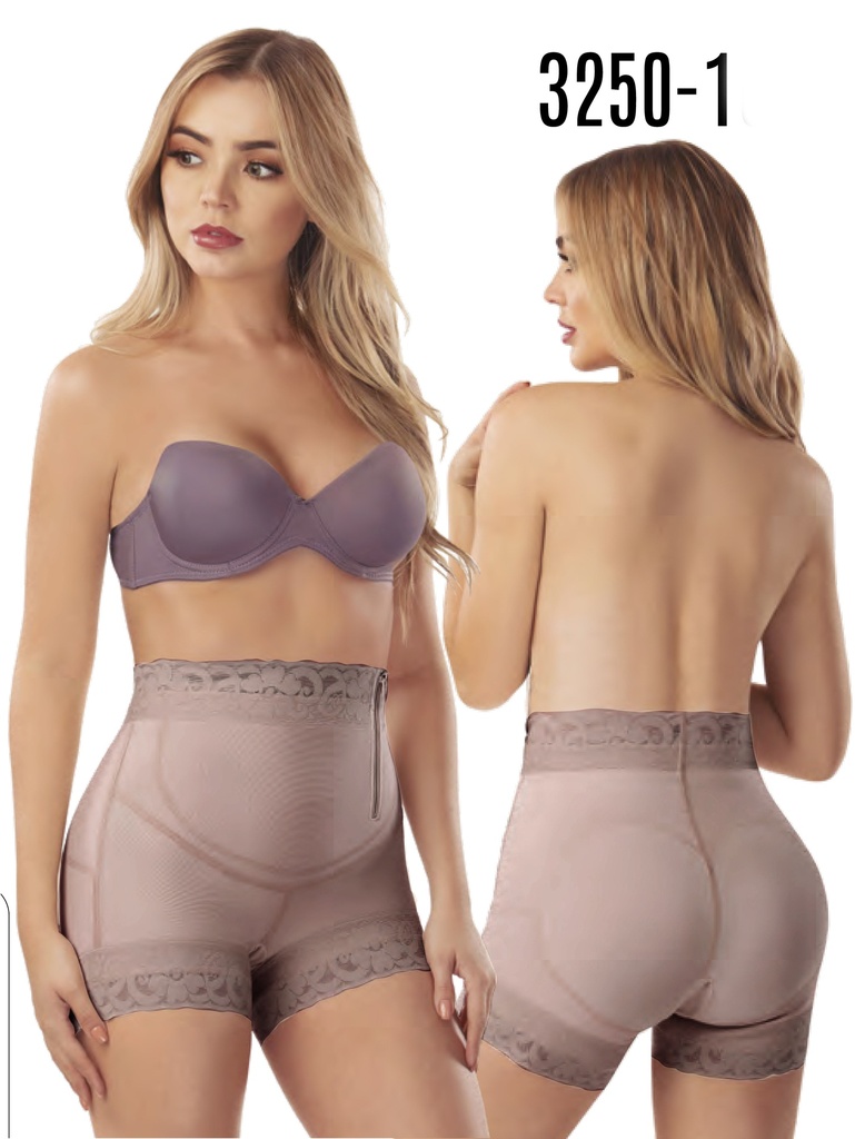 [1373250XXL1] Thaxx Colombian Powernet Short Girdle (2XL)