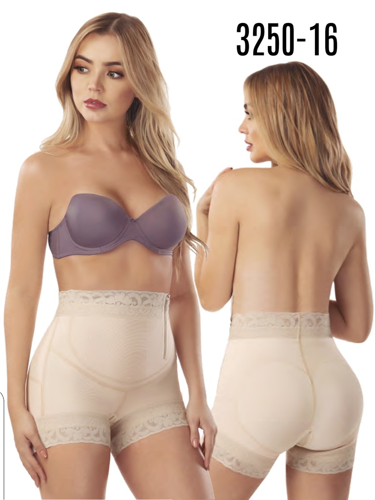 [1373250XXL16] Thaxx Colombian Powernet Short Girdle (2XL)