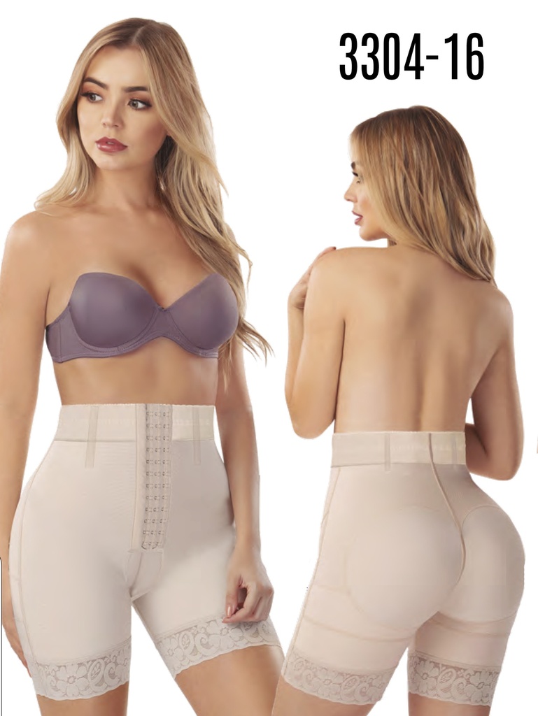 [1373304XXL16] Faja Colombiana  Short Powernet Thaxx (2XL)