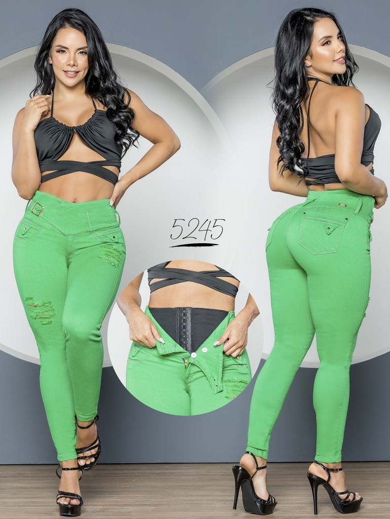 [2675245S01] Jeans Levantacola Colombiano Con Faja  (1)
