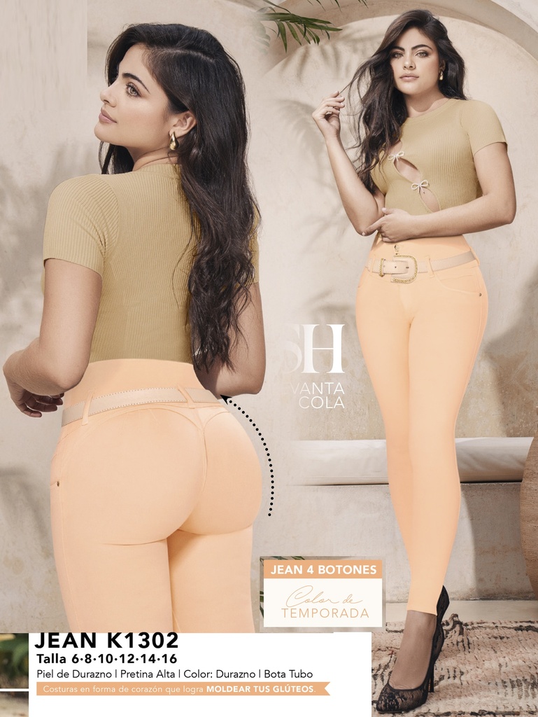Jeans Levantacola Colombiano