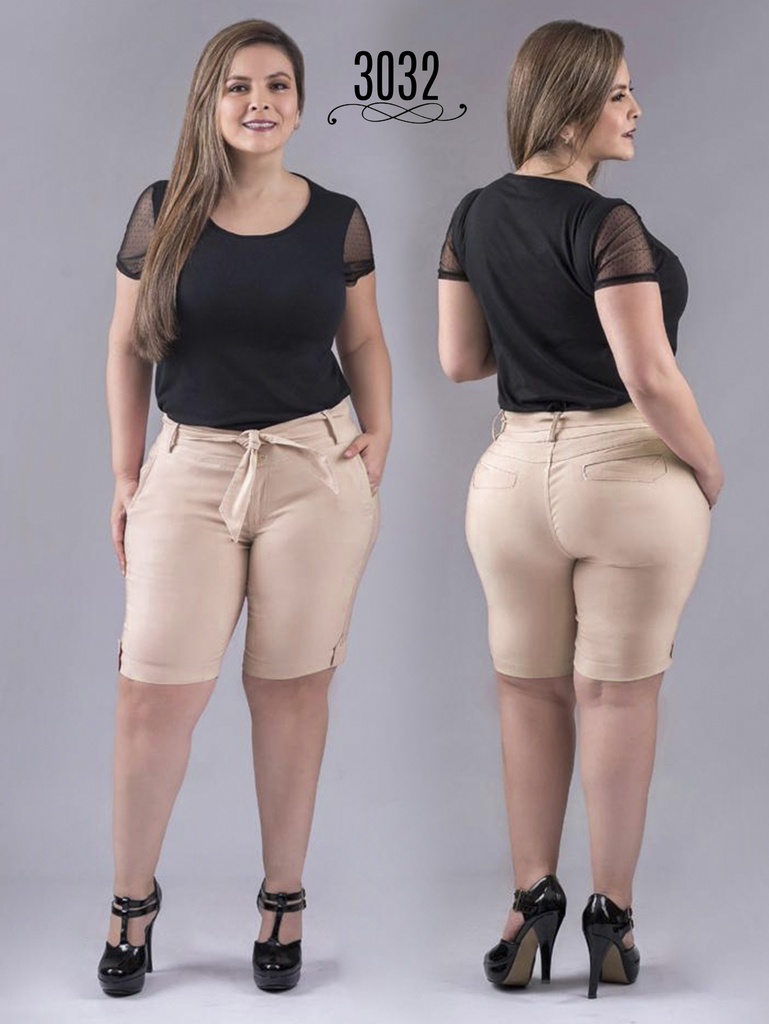Short Bermuda Beige para Mujer 3032